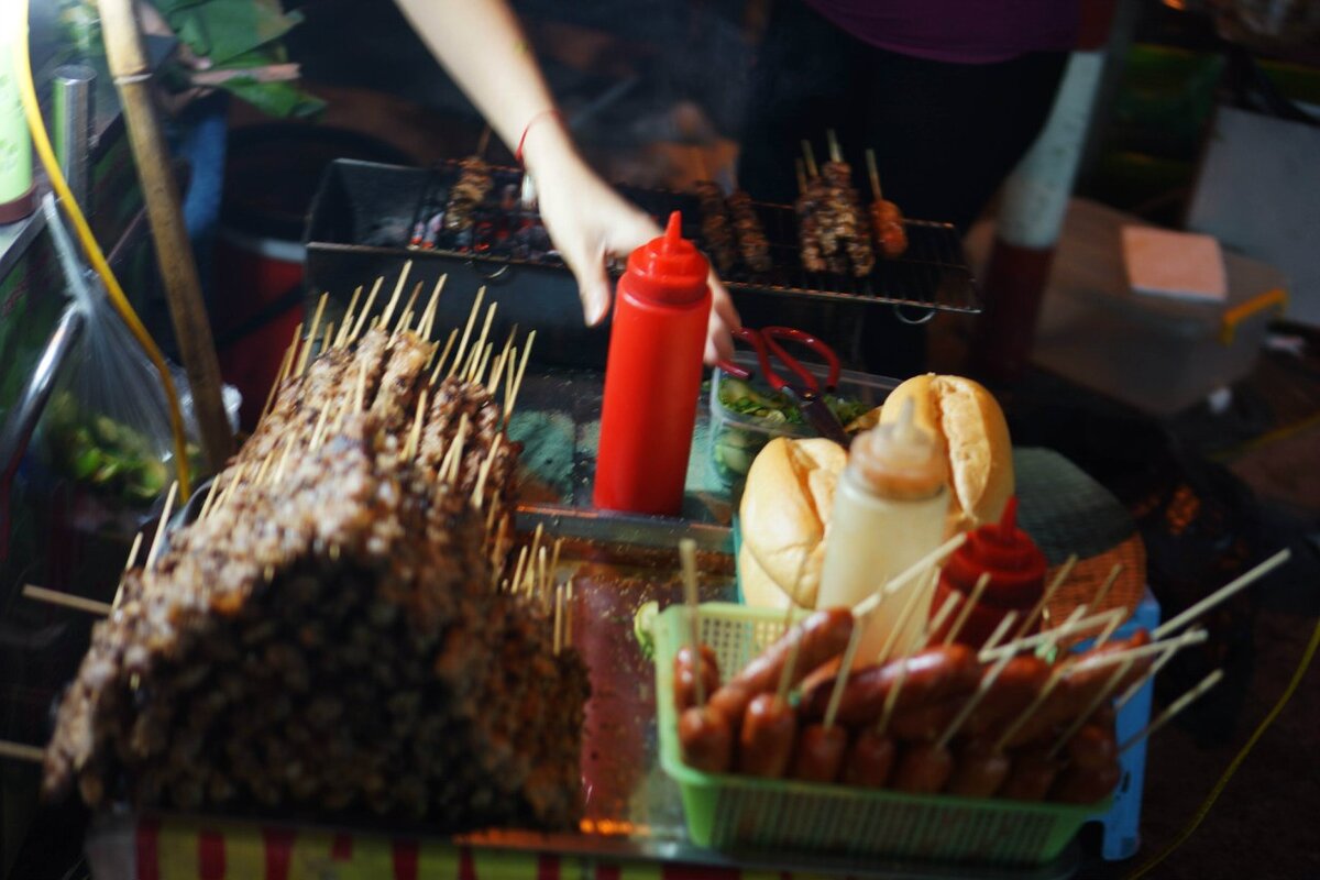 уличная еда в Ханое