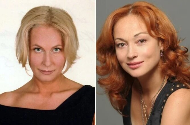 с сестрой Мариной Куделинской 