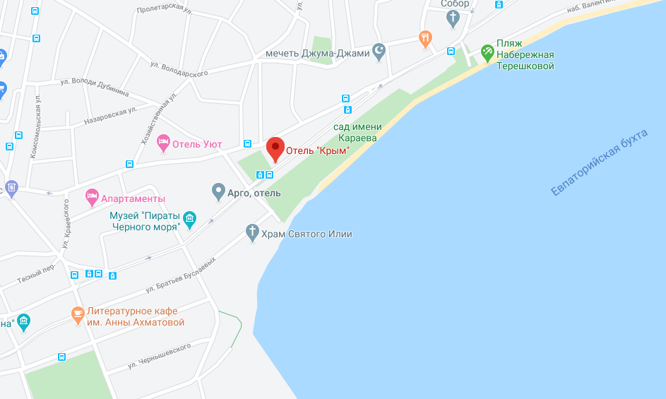 Старый город + берег моря = отлична локация