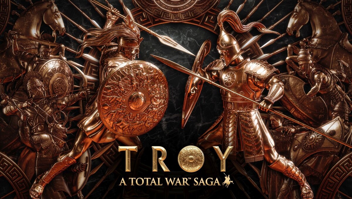 Обложка видеоигры Total War Saga: Troy