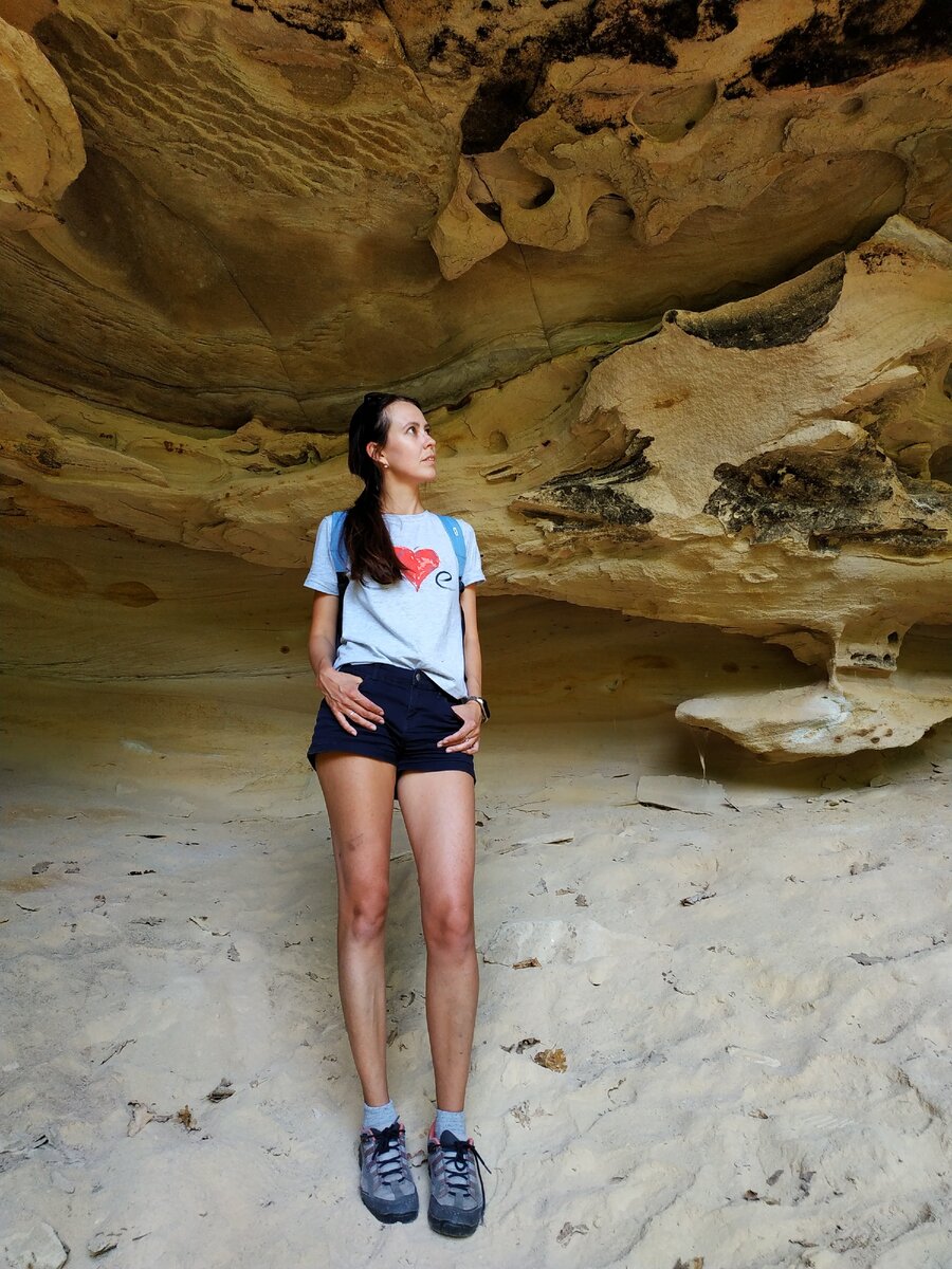 Одна из пещерок. Фото автора Ольги Носковой