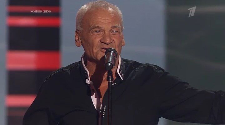 Михаил Рыжов на слепом прослушивании