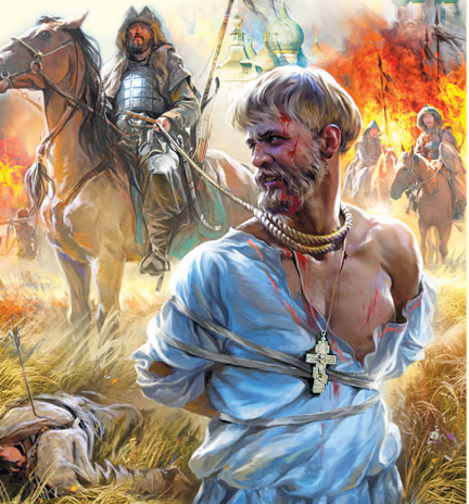 Ордынцы захватили уйму невольников.