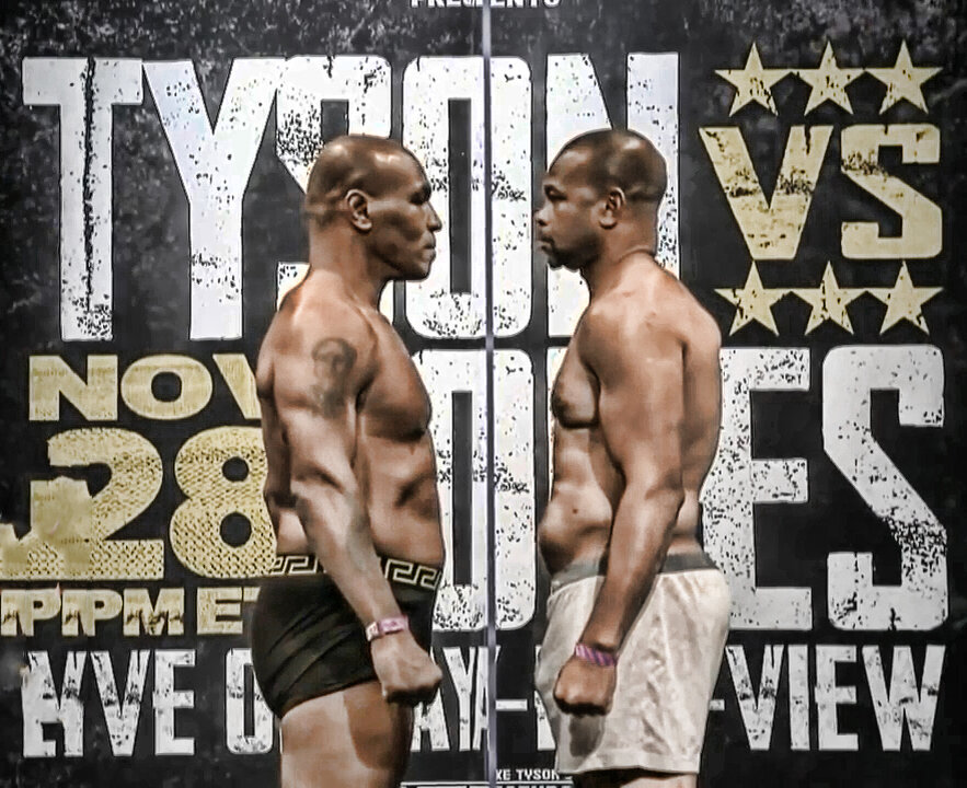 Стердаун Майка Тайсона и Роя Джонса