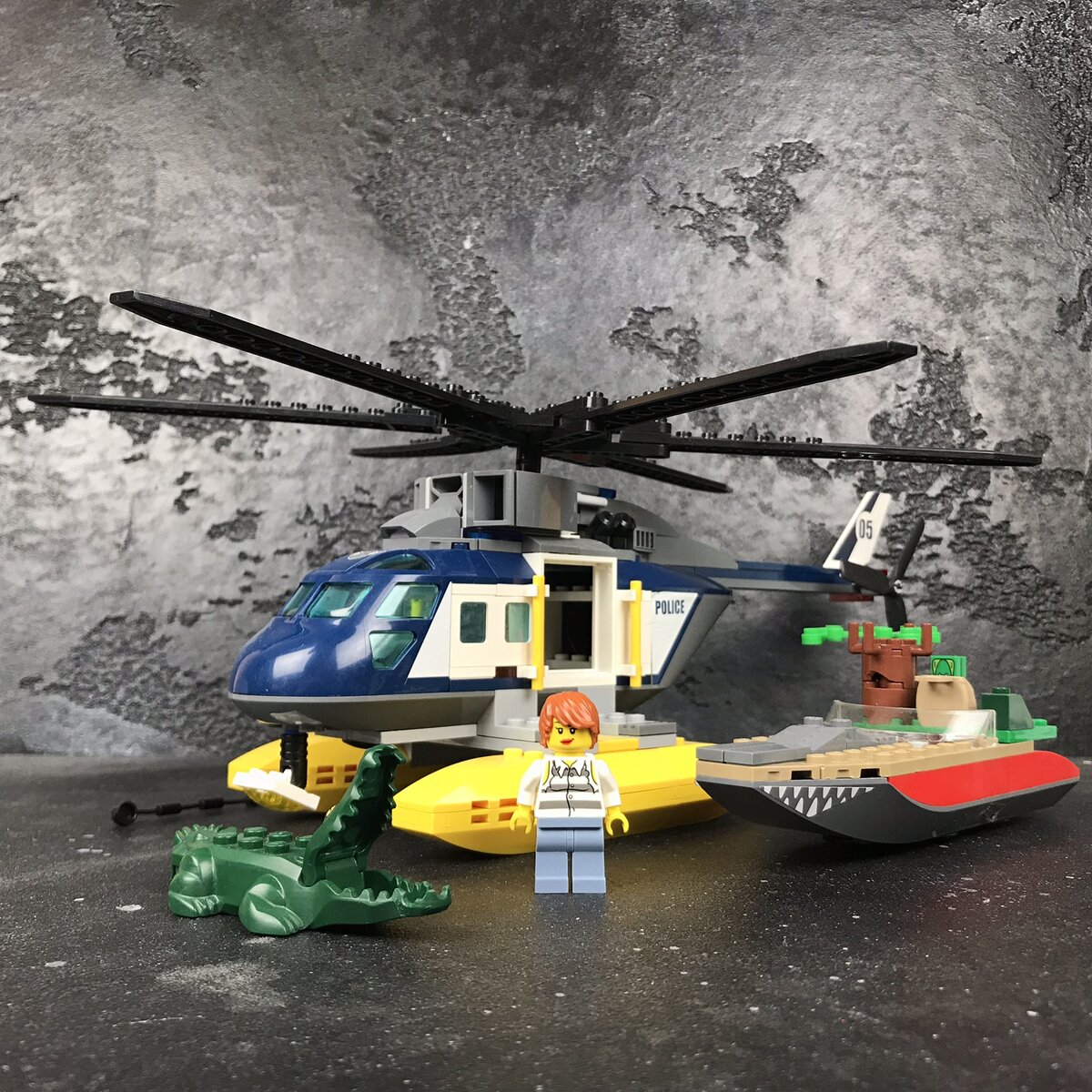 LEGO 60067 | POLICE HELICOPTER | Погоня на полицейском вертолёте | Lego  Play Room | Дзен