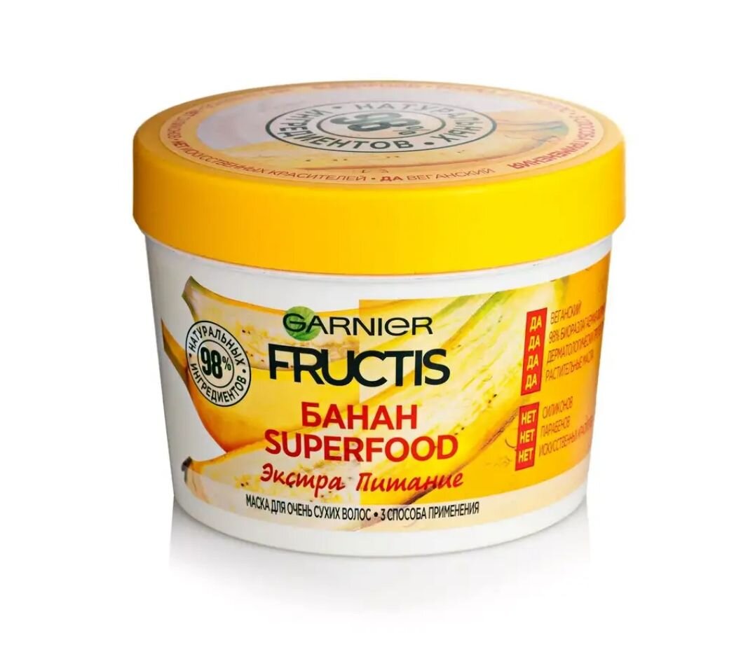 Garnier fructis superfood. Маска гарньер суперфуд. маска fructis superfood. garnier superfood банан. гарньер фруктис маска банан.