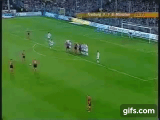 Гол в ворота Бавария.