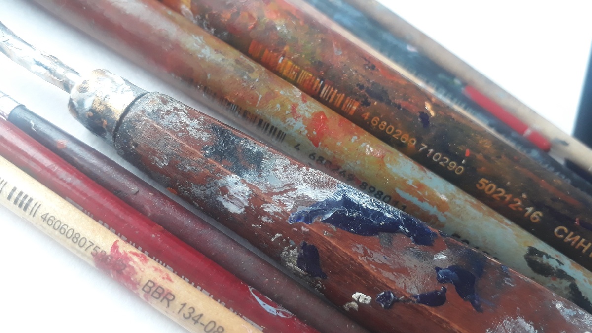 Акрил дает множество возможностей для реализации своего творчества 