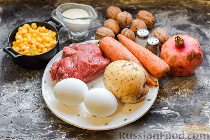 Подготовить все необходимые продукты по списку.