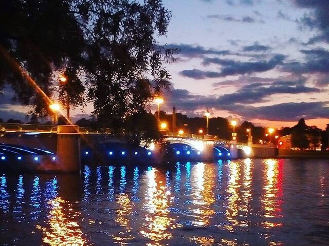 Вид на Каменноостровский мост