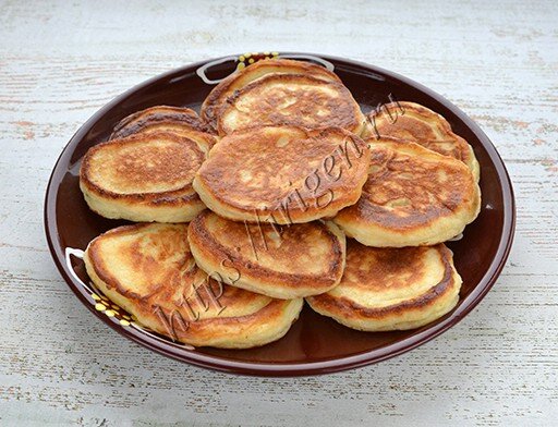 Оладьи творожно-сметанные