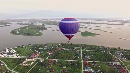 Полет над Татарстаном: видео из кабины воздушного шара и честный отзыв