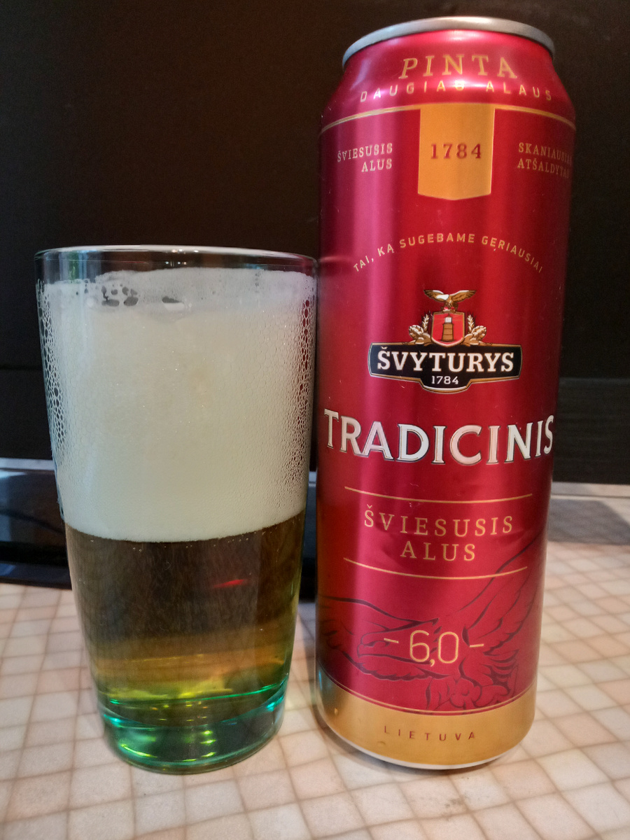 Švyturys Tradicinis от Швитурис-Утенос (Литва) алк•6.0%🧐