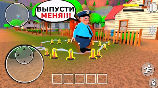 НОВЫЙ ПРАНК НАД БАБКОЙ ПОЛИЦЕЙСКИЙ СОСЕД - Granny's Farm Neighbor