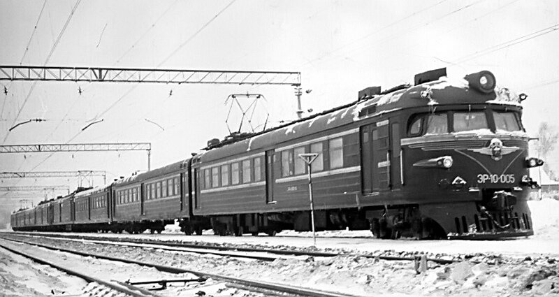ЭР10-005, фото с сайта Википедия, правообладатель ВНИИЖТ