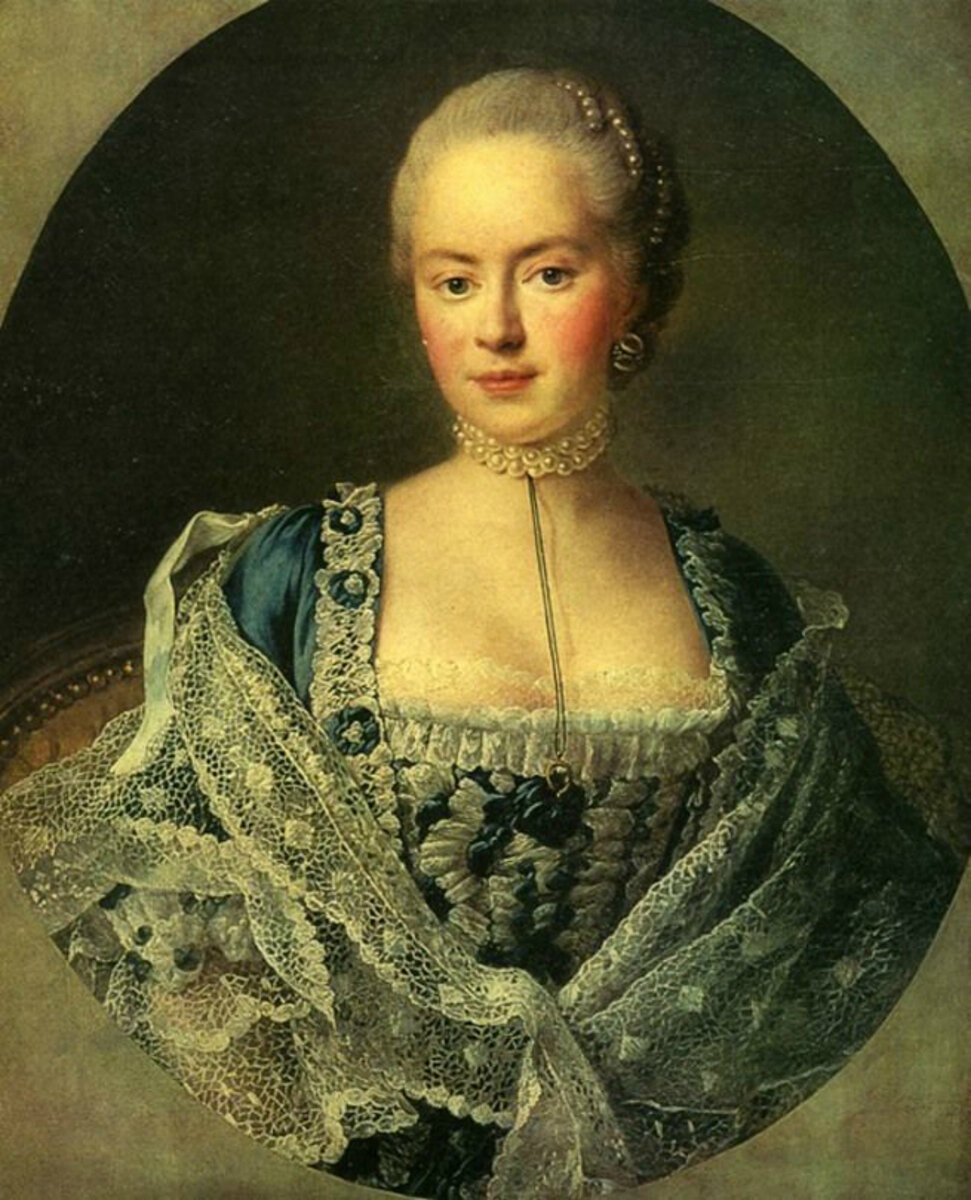 Дарья Салтыкова, портрет 1762 года