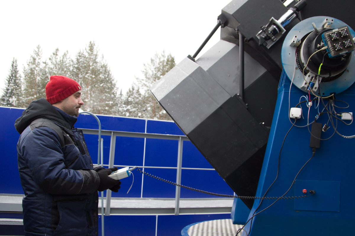 В 1996 г. малой планете №4964 было присвоено имя Kourovka в честь Астрономической обсерватории УрГУ. Фото: Карина Голованова.