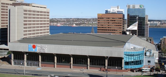 Ледовая арена Scotiabank Center (ранее Halifax Metro Center) расположена в центре Галифакса. Фото wikimedia.org.