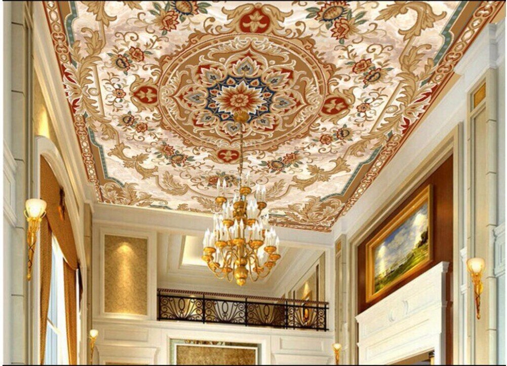 3D потолочные обои