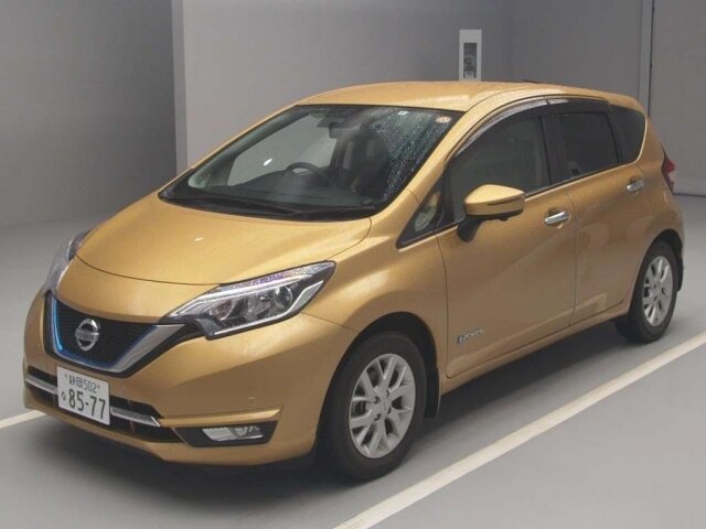 Nissan Note. Фото с аукциона Японии