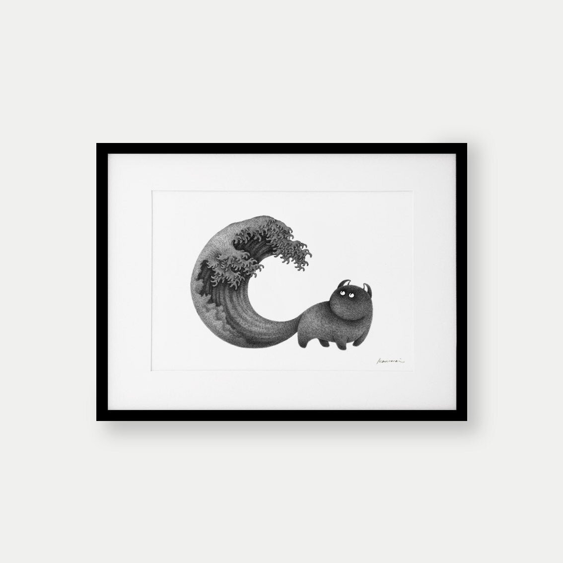 Источник: https://www.kamweifong.com/product/kitty-no-9-a3-open-edition-print