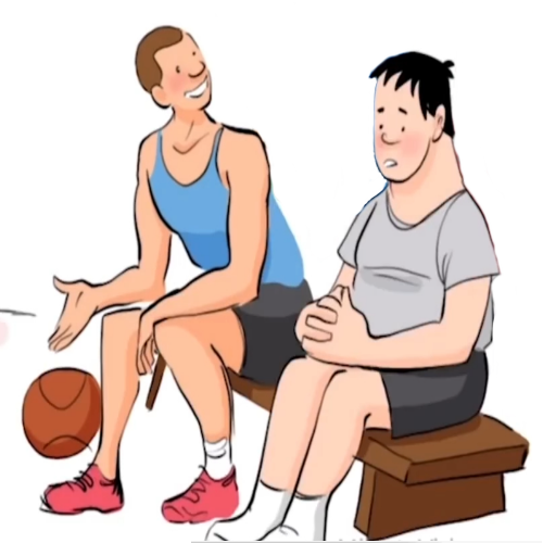 Слева Саша, справа Петя