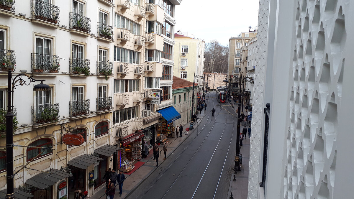 Фото из моей последней поездки в Стамбул в 2020-м, прямо перед началом ковидной истории. Вид из моего номера. 