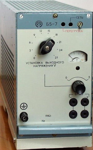 Рис.2 Б5-7 - источник постоянного тока