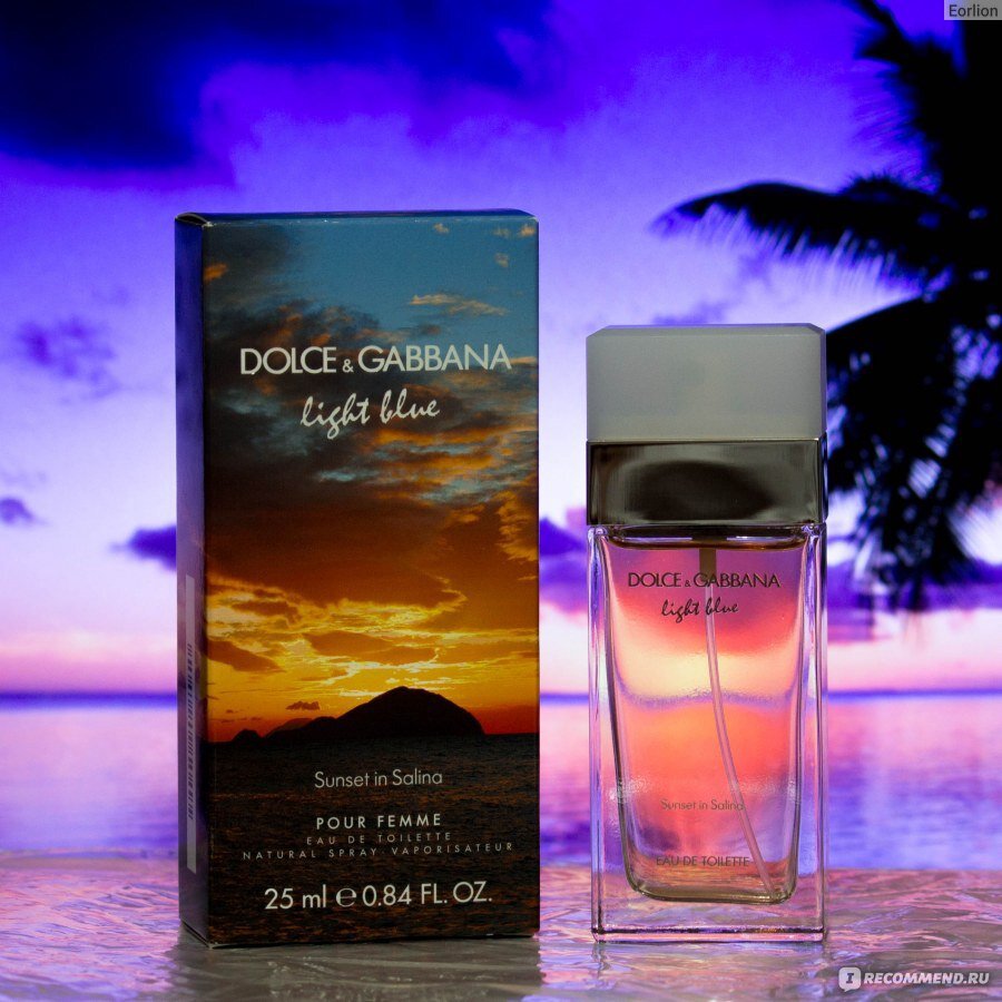 Light Blue Sunset In Salina от Dolce & Gabbana