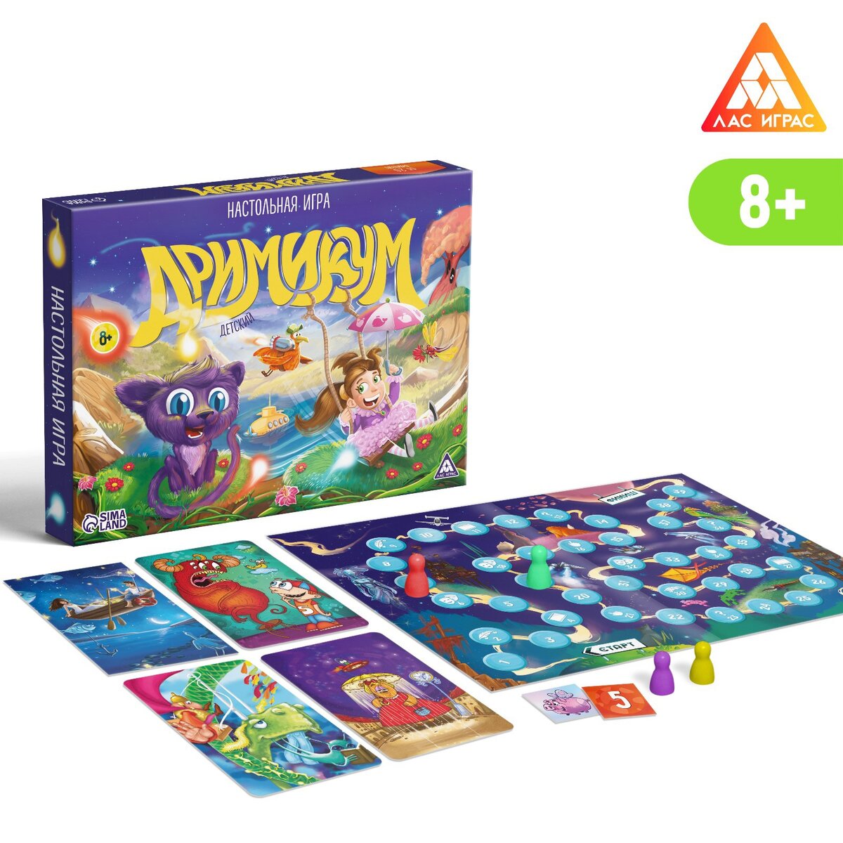 Настольная игра на ассоциации «Дримикум»