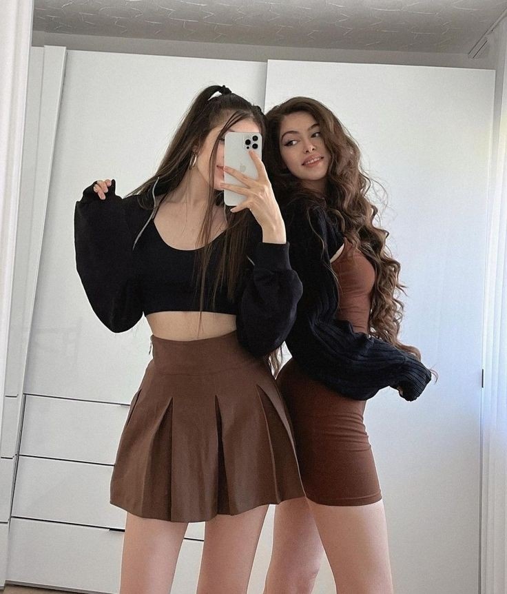 Папрная одежда для подружанек💗😄🍭❤️🧡💚💙