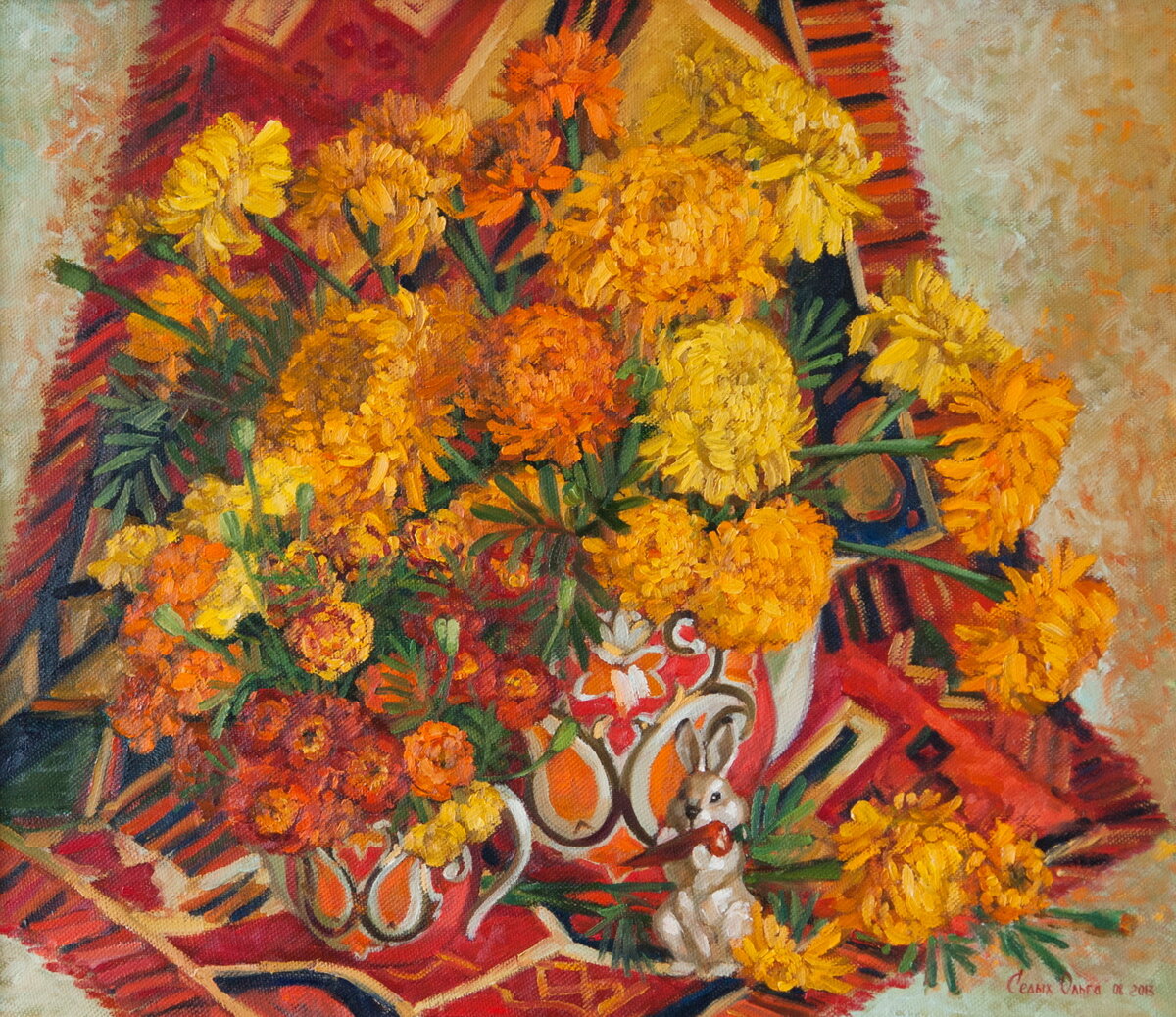 2. Ольга Седых. Изображение отсюда: artmajeur.com