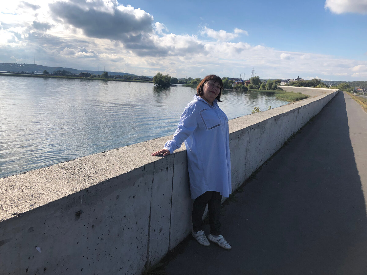 Дамба в районе Адмиралтейской слободы