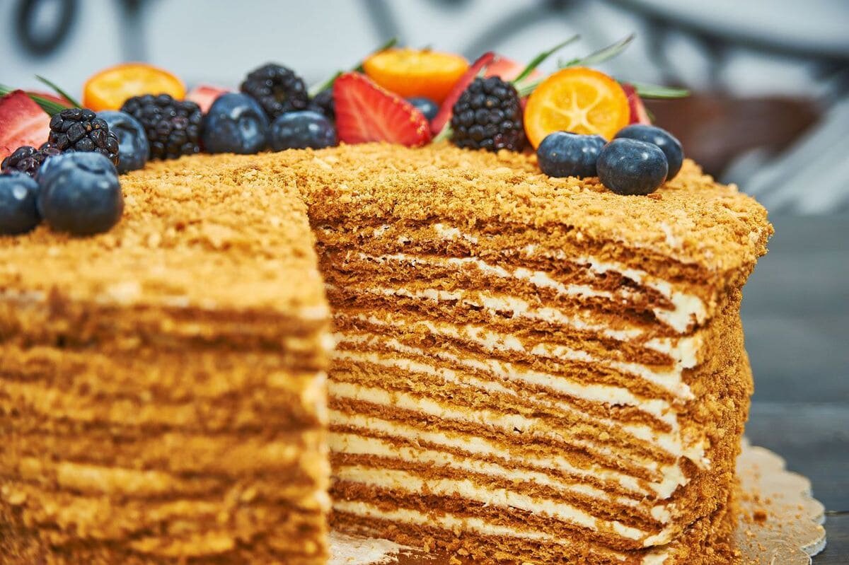 Торт сметанник — вкусный рецепт с фото | биржевые-записки.рф