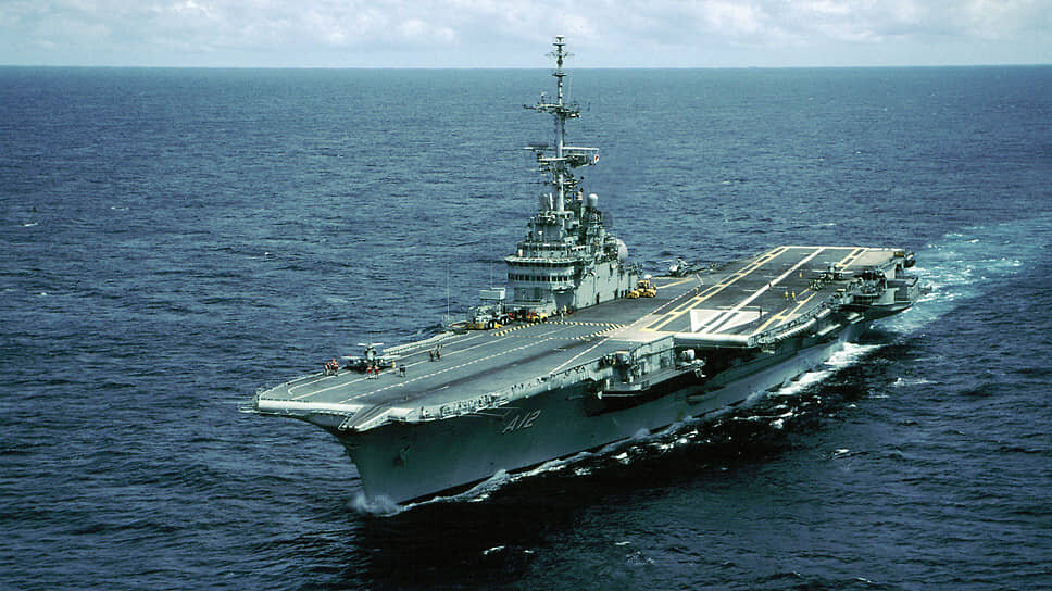 Фото: Brazilian Navy / Reuters📷Авианосец А12 «Сан-Паулу»