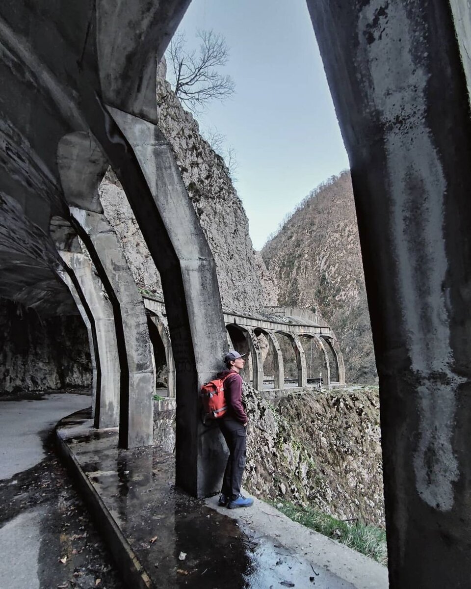 Старая дорога на красную поляну сочи фото