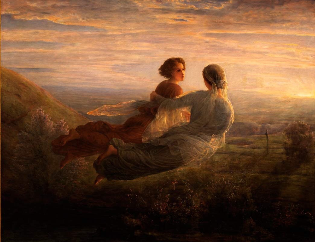 Жанм это. Луи Жанмо (Louis Janmot, 1814 - 1892). Радость в классической живописи. Душа человека в живописи. Душевная живопись.