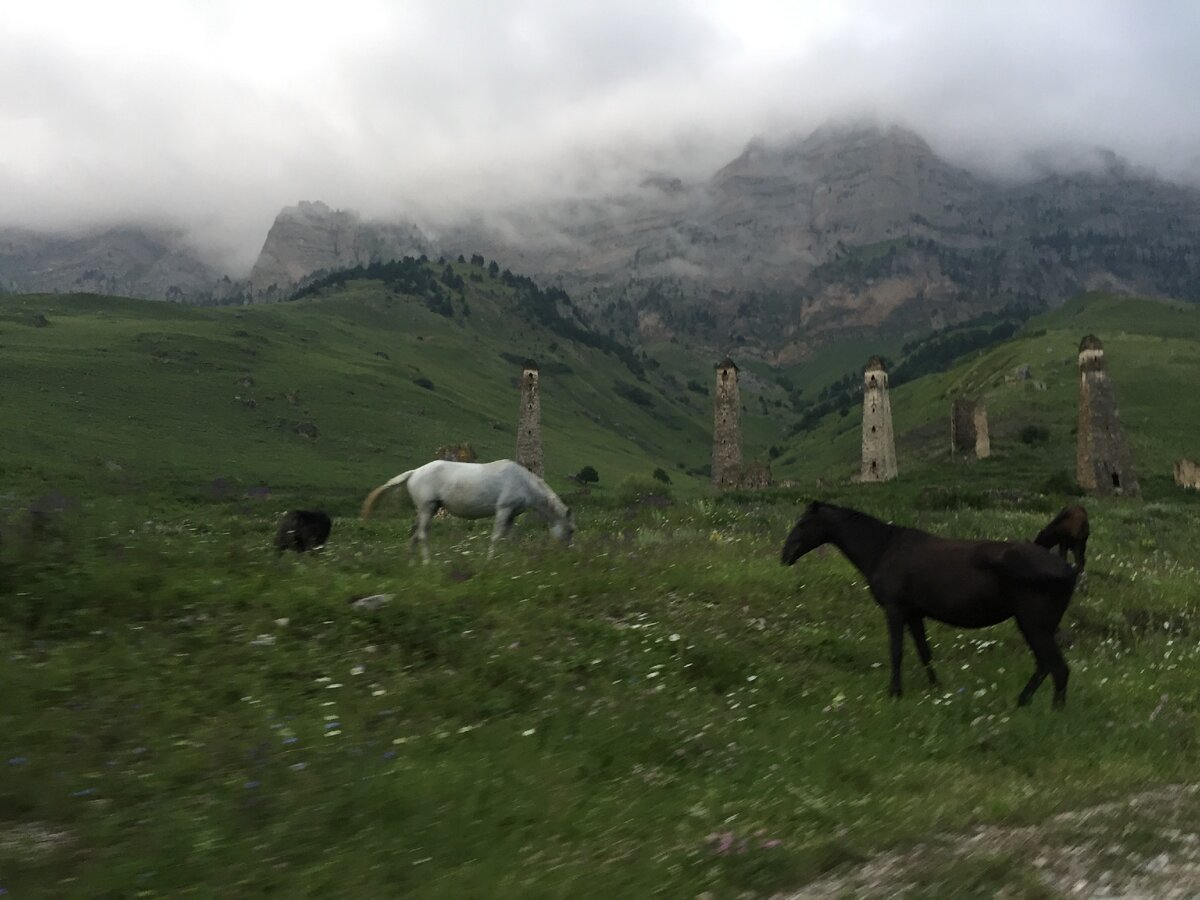 Ингушские башни. Из личного архива