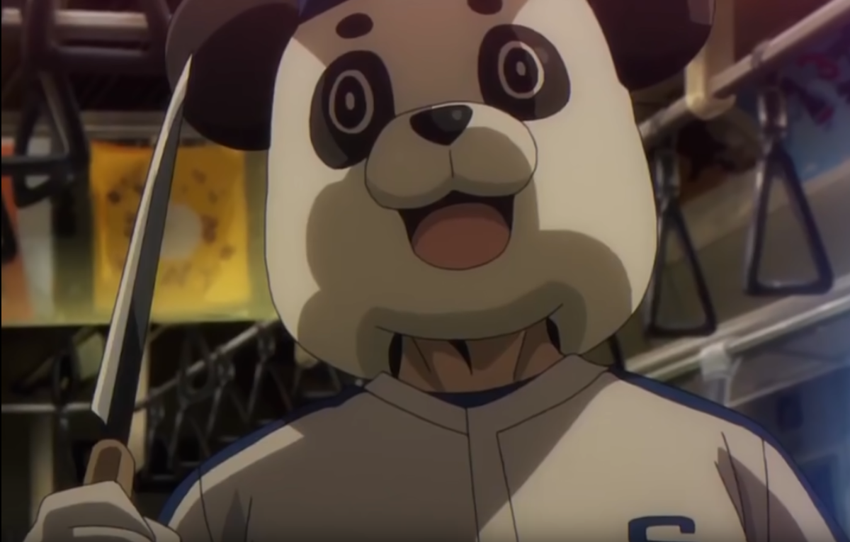 Кадр из трейлера аниме  "Игра Дарвина"