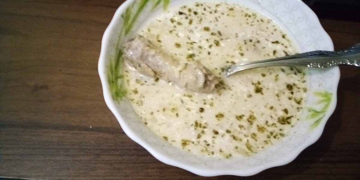 Похлёбка со сметаной