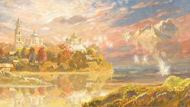 "Необыкновенное путешествие Серафимы" - кадр из мультфильма