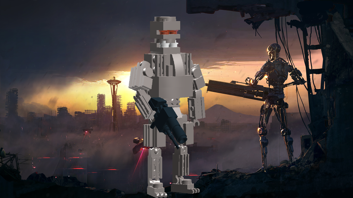 Лего терминатор картинки