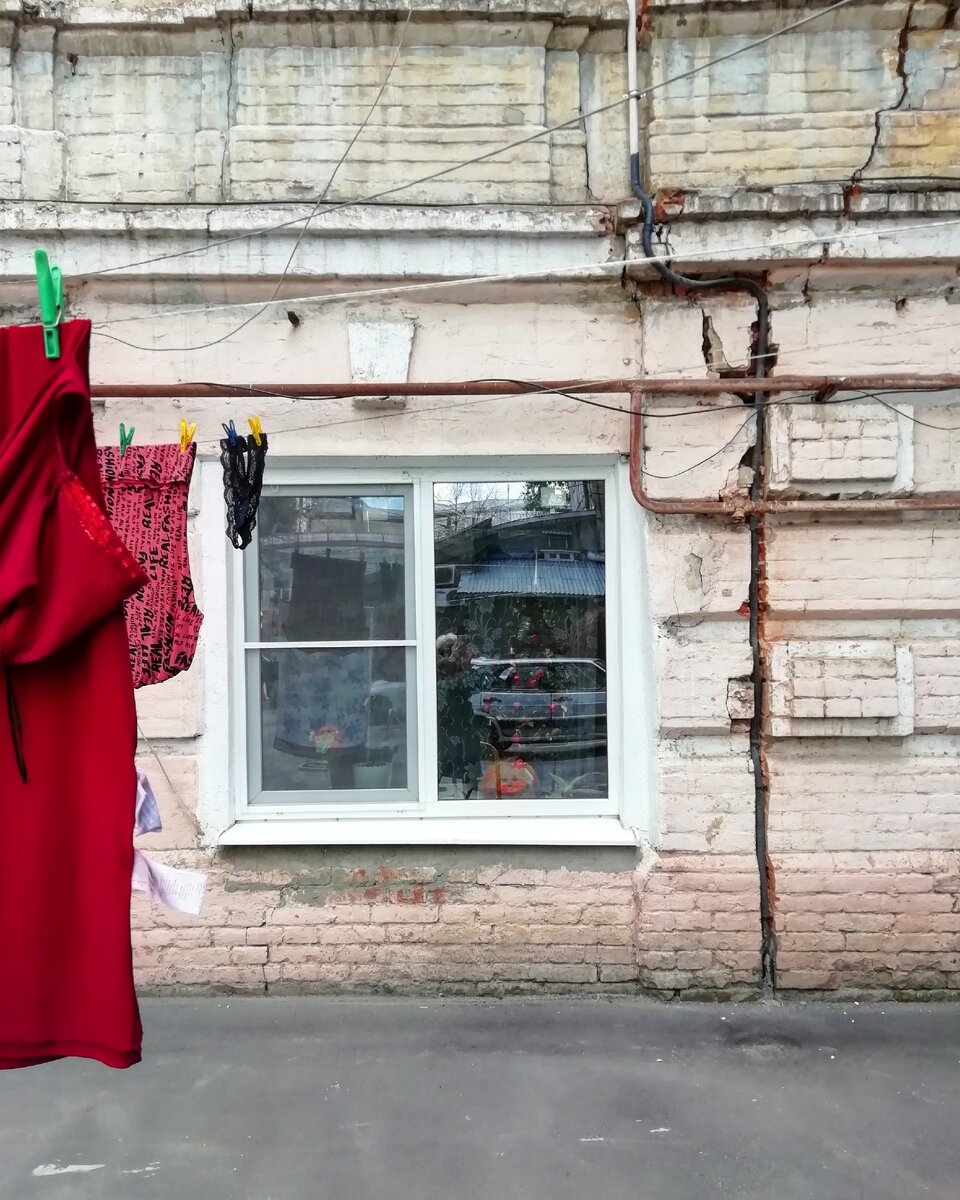 Дворик на улице Чехова в Ростове-на-Дону