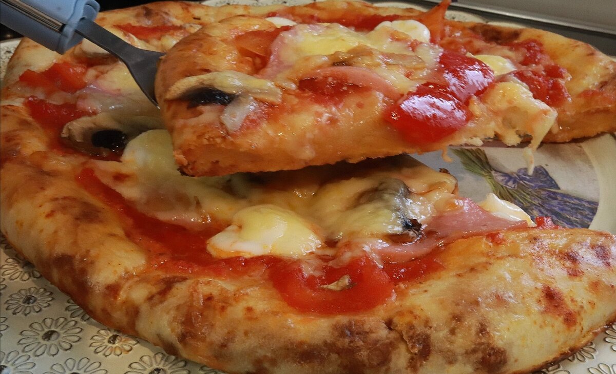Пицца на кефире рецепты с фото