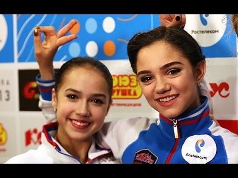 Алина Загитова и Евгения Медведева