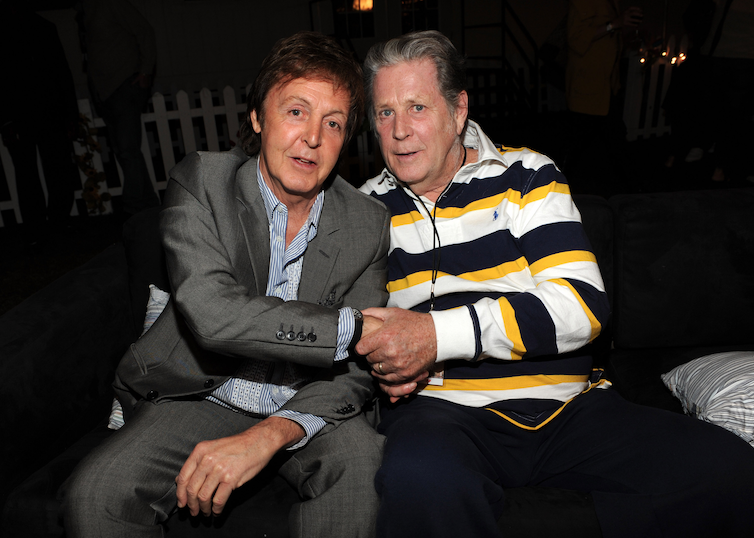 Пол Маккартни и Брайан Уилсон