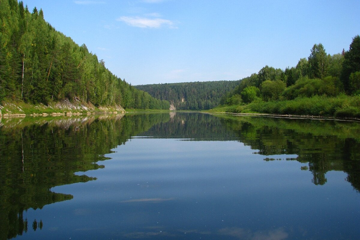 Россия, тайга, река, фото https://pixabay.com/ru/