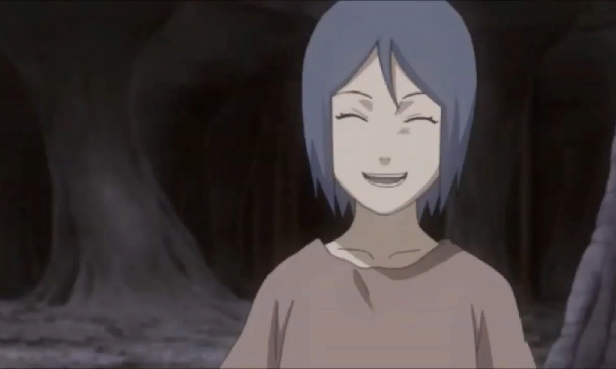 в детстве Конан была очень жизнерадостным ребенком