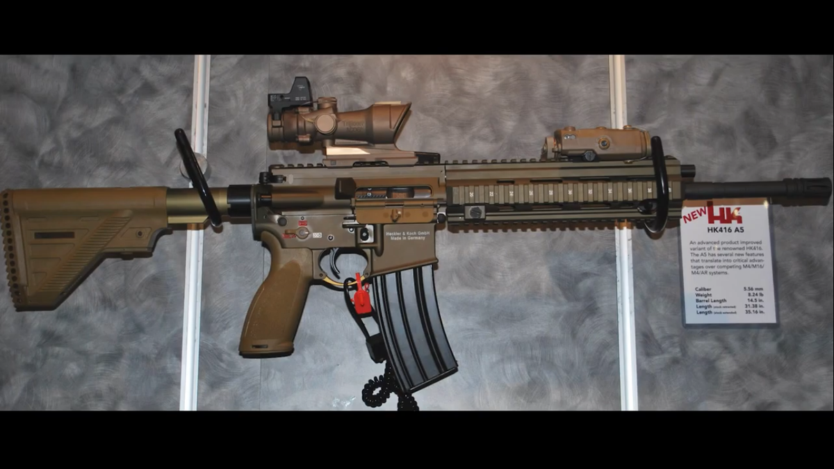 Штурмовая винтовка HK416