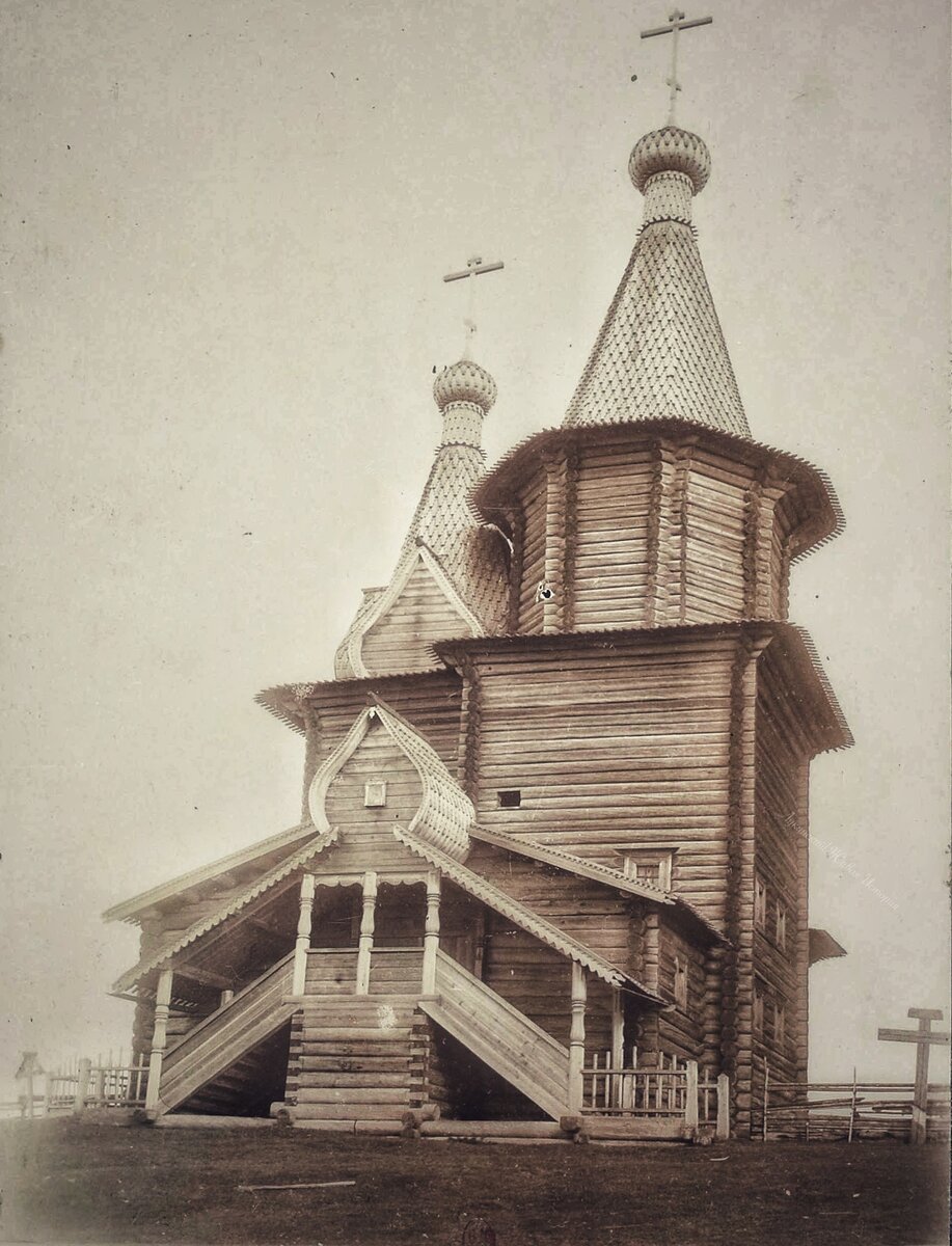 Деревянное зодчество на фотографиях 19 века. Храмы Древней Руси, что скоро  исчезнут навсегда | Лукинский I История | Дзен